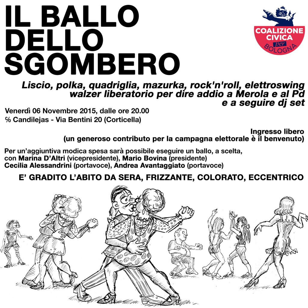 Il ballo dello sgombero - Coalizione Civica Bologna