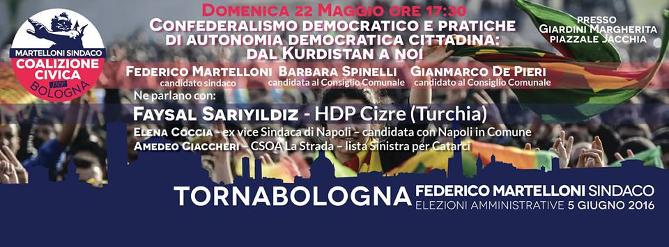 Confederalismo democratico e pratiche di autonomia democratica cittadina: dal Kurdistan a noi