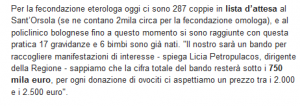 finanziamenti regionali per il biennio