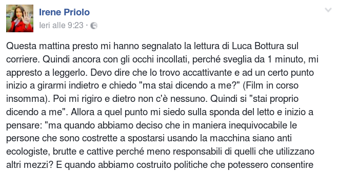 Miss Fossile e Mr Cemento, ovvero affinità e (false) divergenze tra i compagni Priolo e Mazzanti.