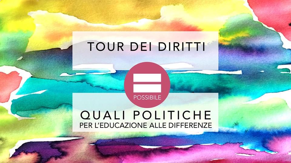 TOUR Dei Diritti – politiche per educazione alle differenze