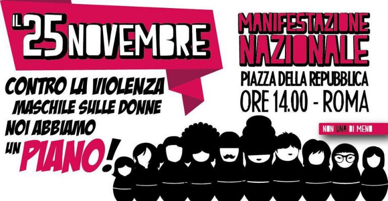Contro la violenza maschile sulle donne abbiamo un piano – Coalizione ...
