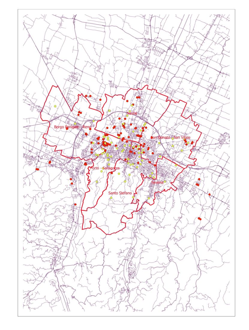 Mappare il territorio: i vuoti urbani a Bologna