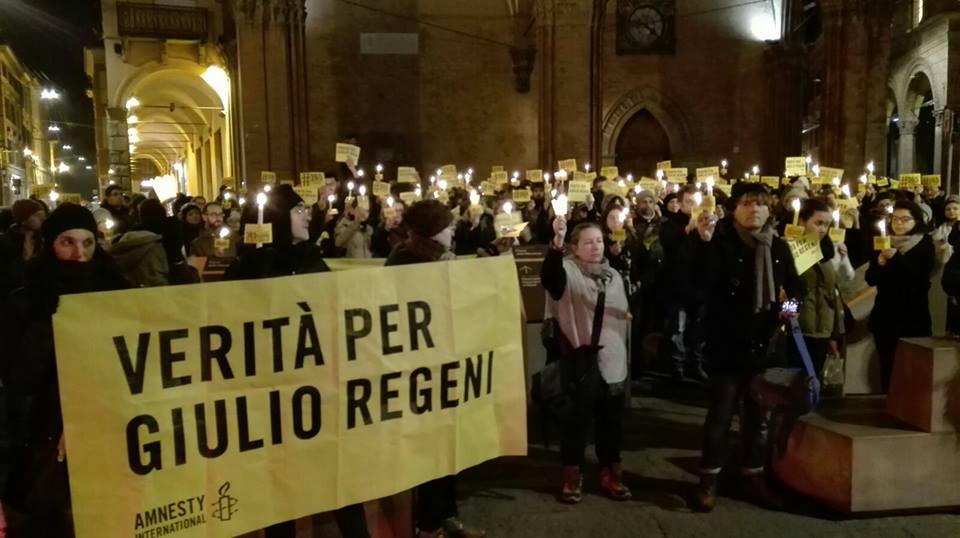 Verità e Giustizia per Giulio Regeni. Anche da Bologna