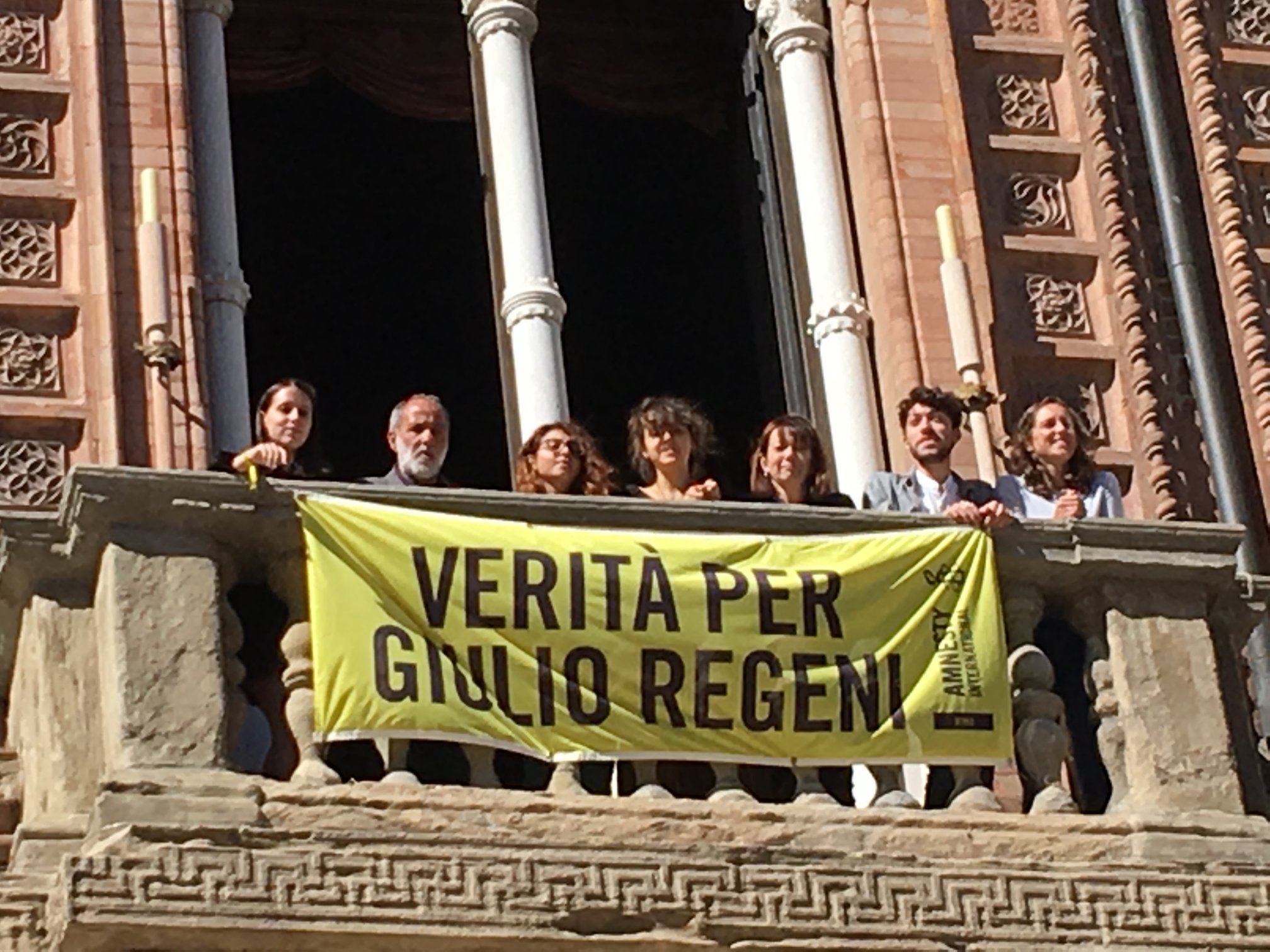 Verità per Giulio Regeni: finalmente lo striscione in comune come chiesto da Coalizione Civica