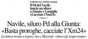 Siluro PD - Il Resto del Carlino - 25 ottobre 2018