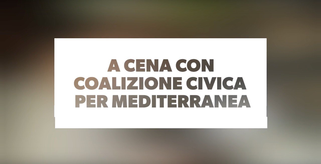 Cena per Mediterranea, raccolte 3.500 euro! Grazie!