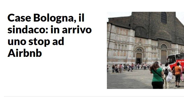 Regolamentazione delle piattaforme turistiche. Una vittoria di Coalizione Civica