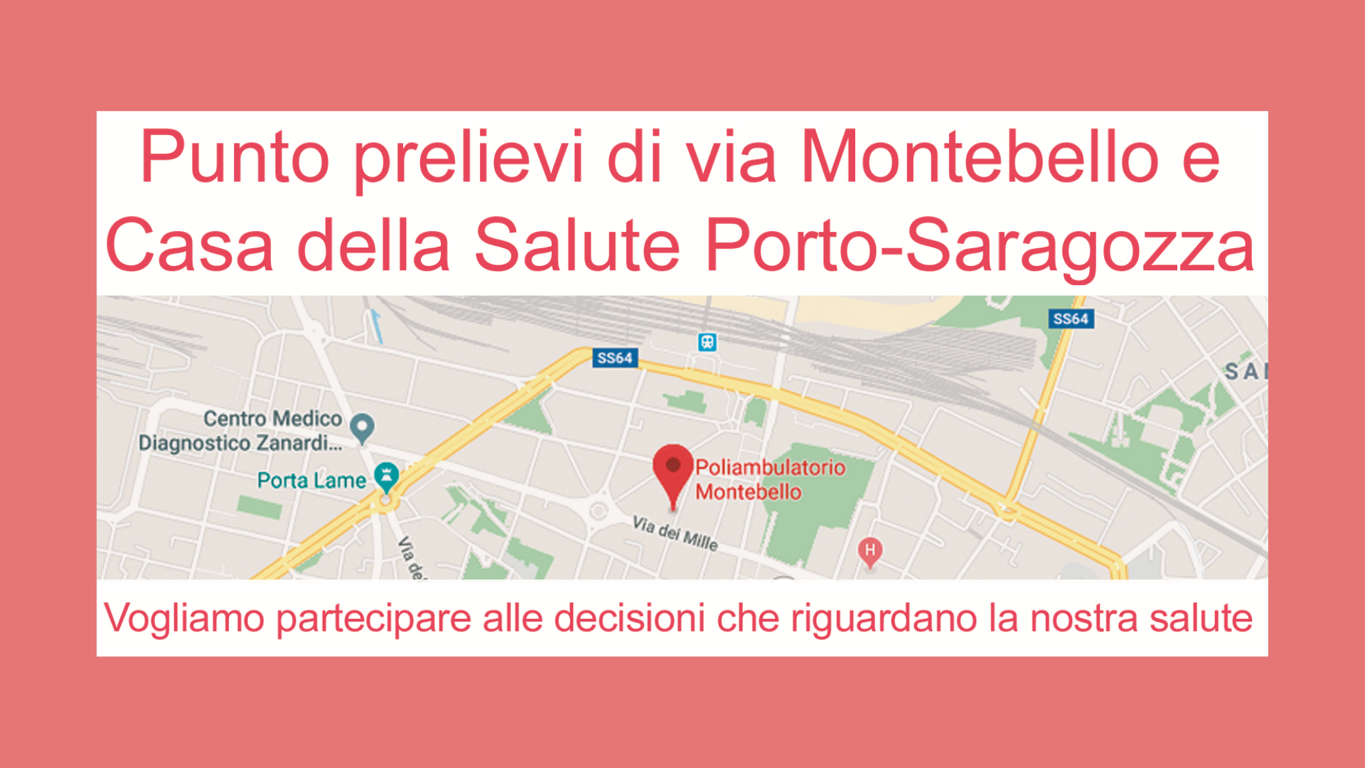 Consiglio aperto su Casa della Salute del Quartiere Porto-Saragozza e poliambulatorio Montebello