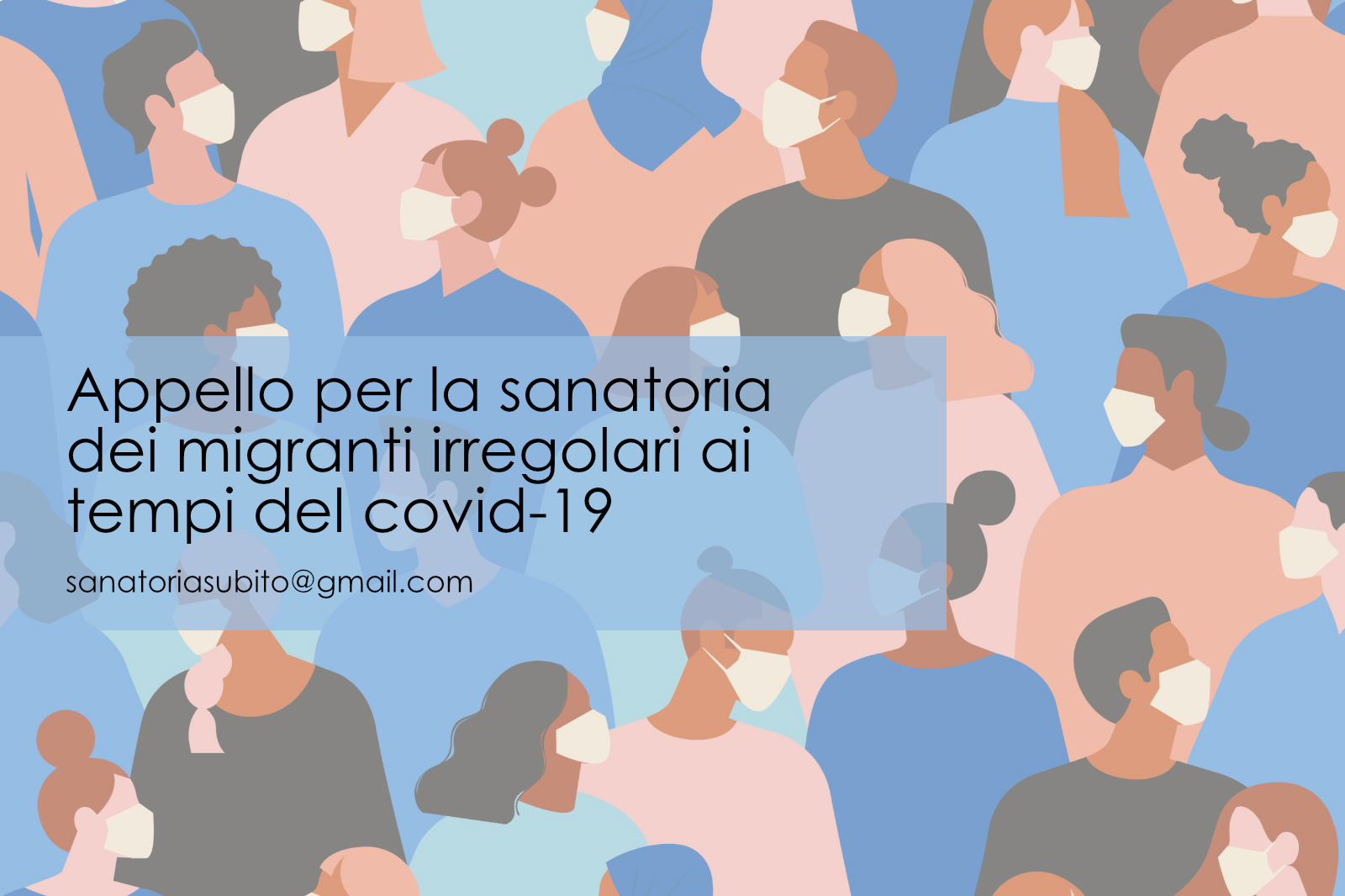 Appello per la sanatoria dei migranti irregolari ai tempi del Covid-19