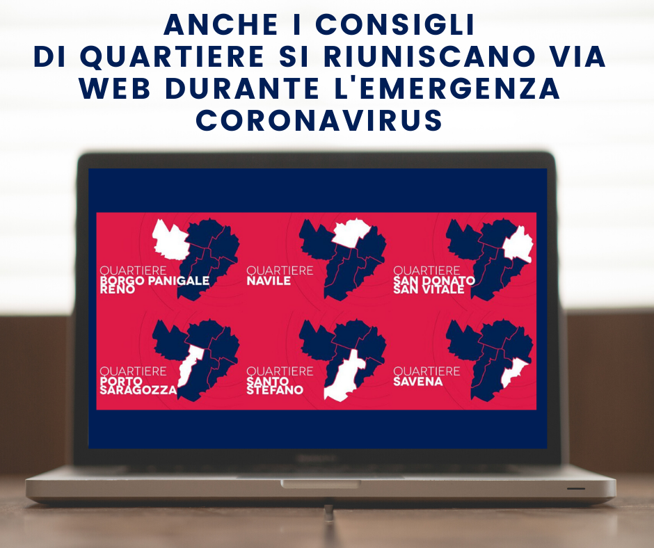 Anche i consigli di quartiere si riuniscano in teleconferenza!