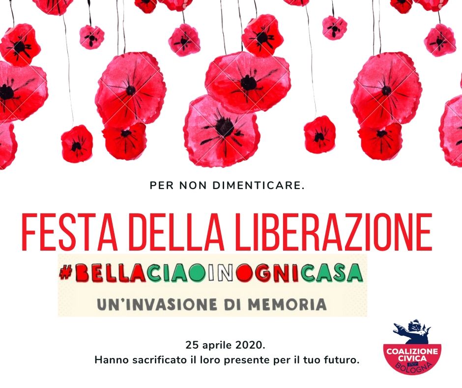 25 aprile 2020. Bella Ciao in ogni casa