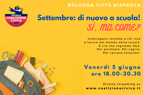 Settembre, di NUOVO a scuola! <br />Sì, ma come?