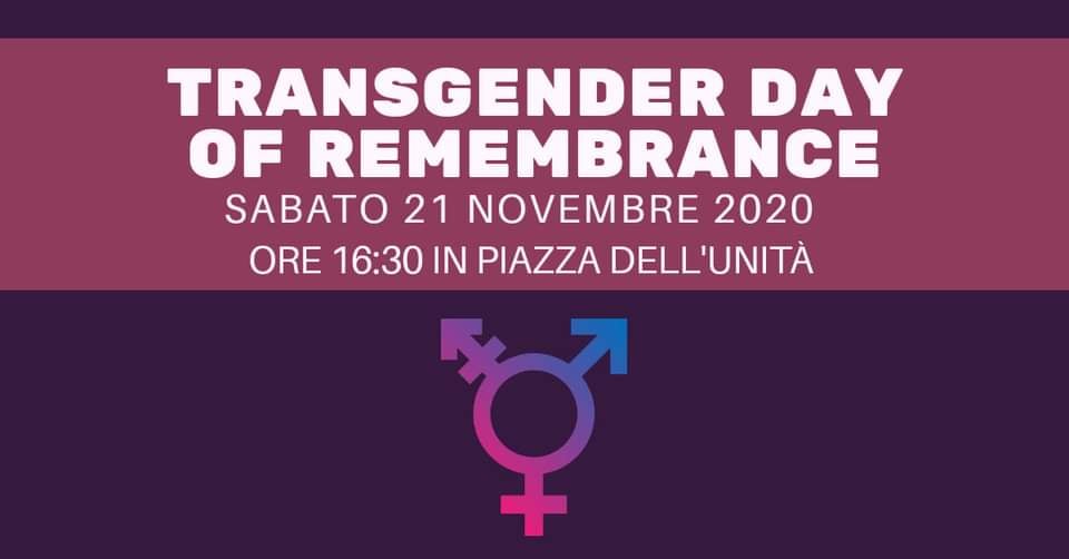 Transgender Day of Remembrance 2020 in piazza a Bologna