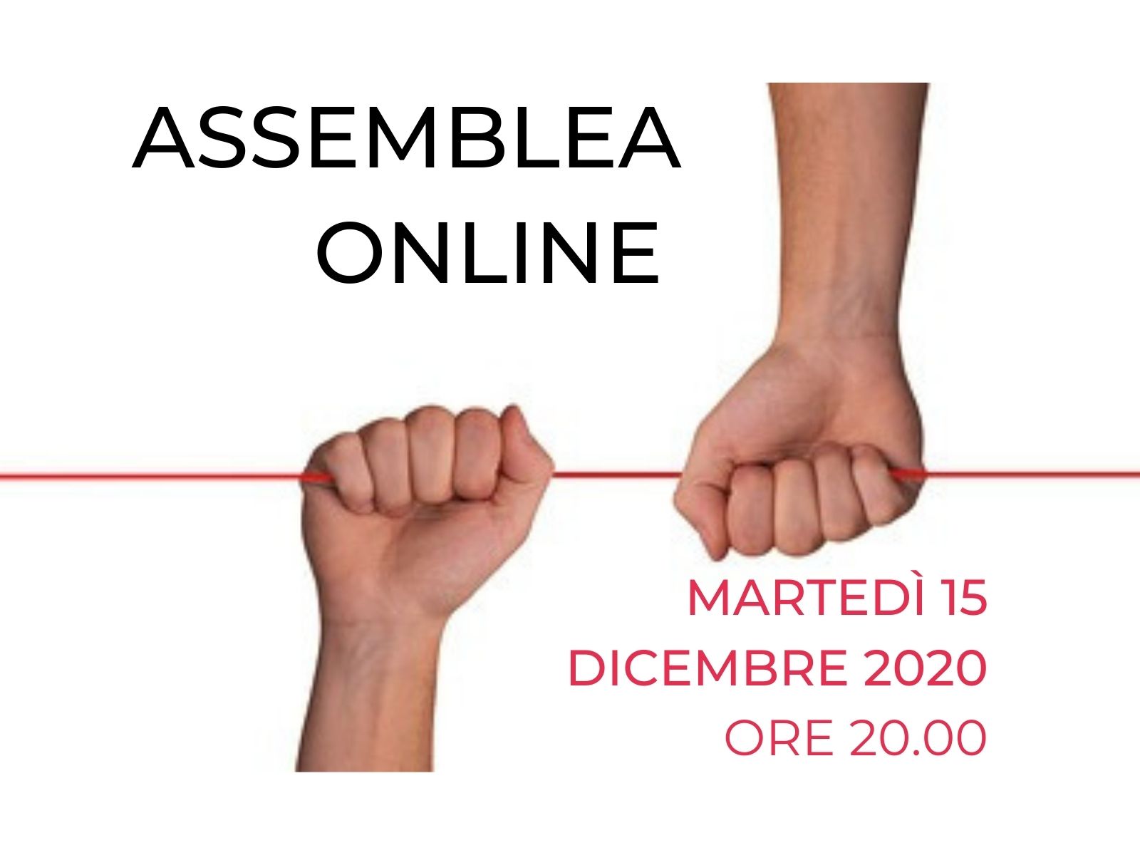 Verbale dell’assemblea del 15 dicembre 2020