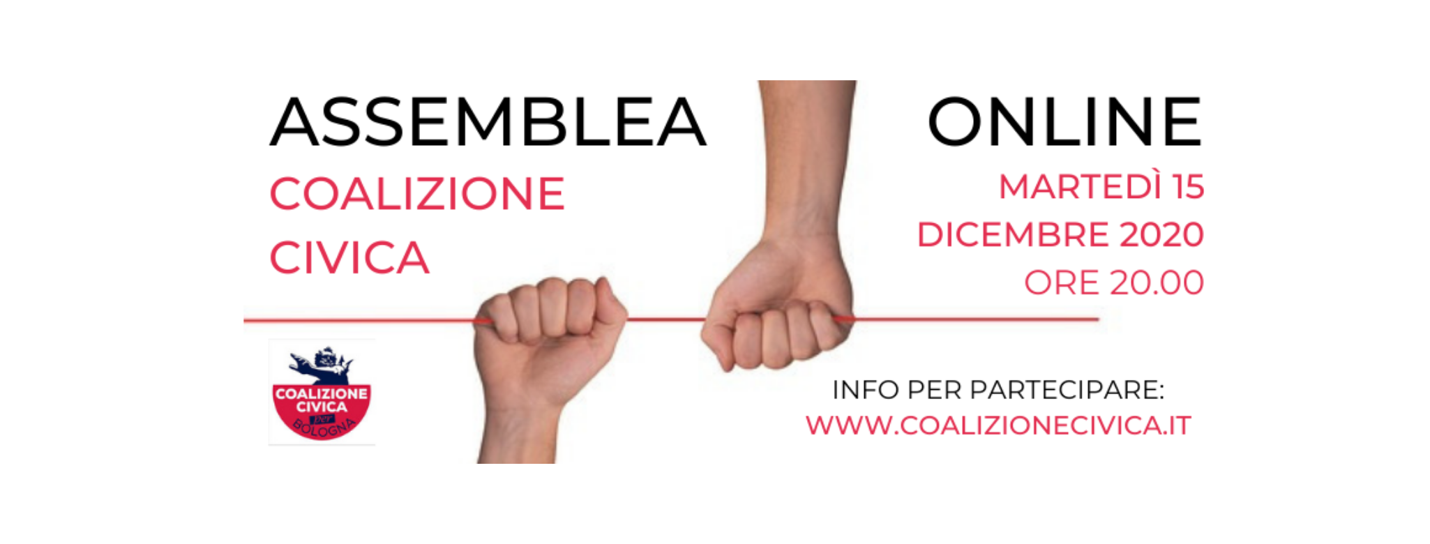 Convocazione assemblea online martedì 15 dicembre ore 20.00