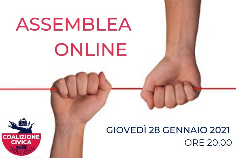 Convocazione assemblea online 28 gennaio 2021