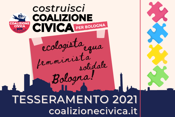 TESSERAMENTO 2021: Costruisci Coalizione Civica con noi