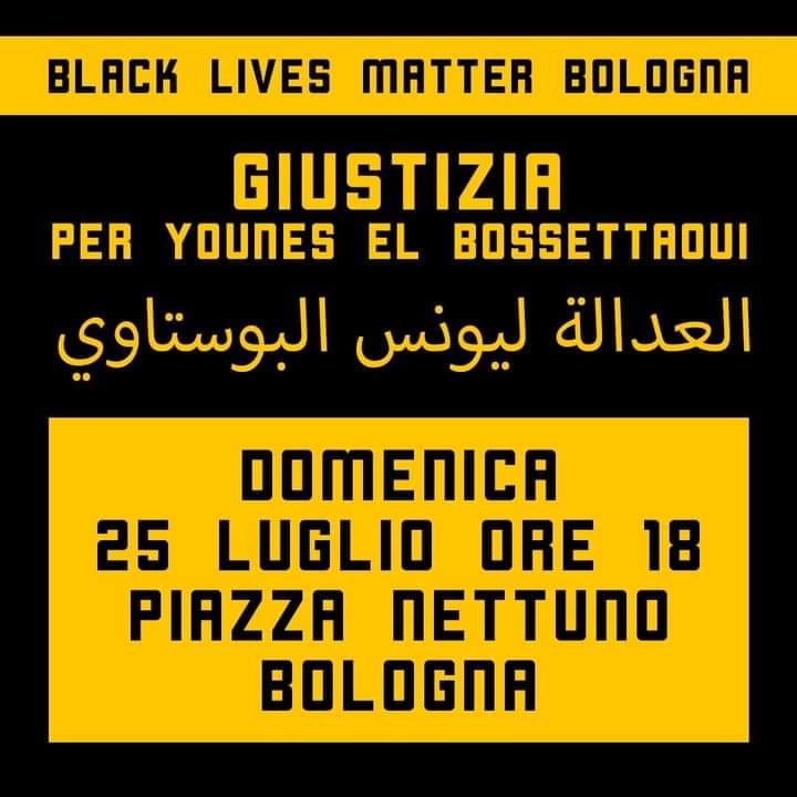 In piazza per chiedere giustizia per Youns