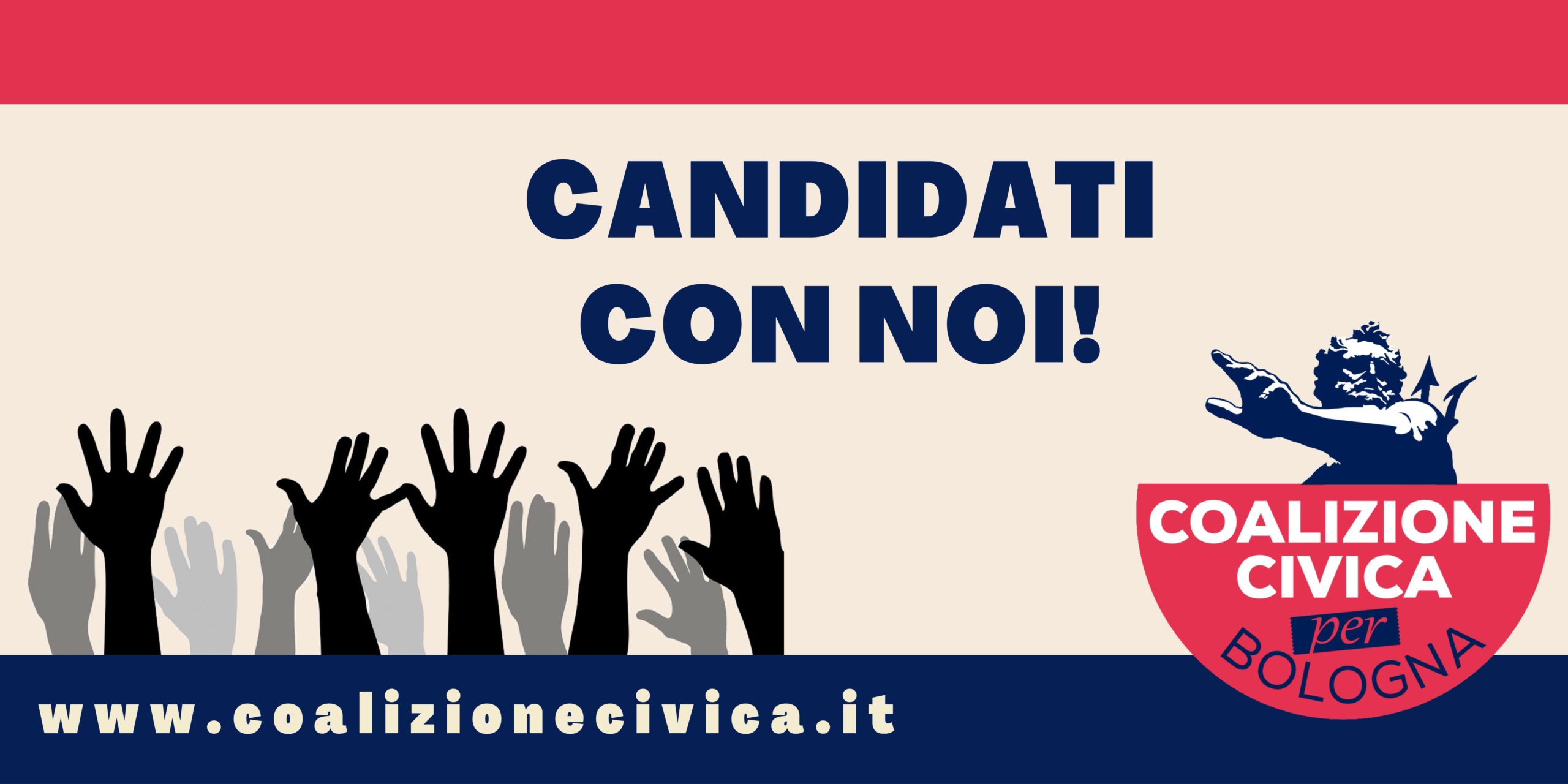 CANDIDATI CON NOI! Invia la tua disponibilità entro il 24 luglio