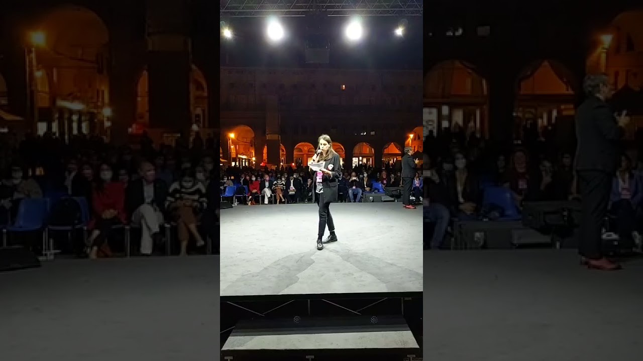 il Futuro è una Scelta. L’intervento di Emily Clancy in Piazza Maggiore