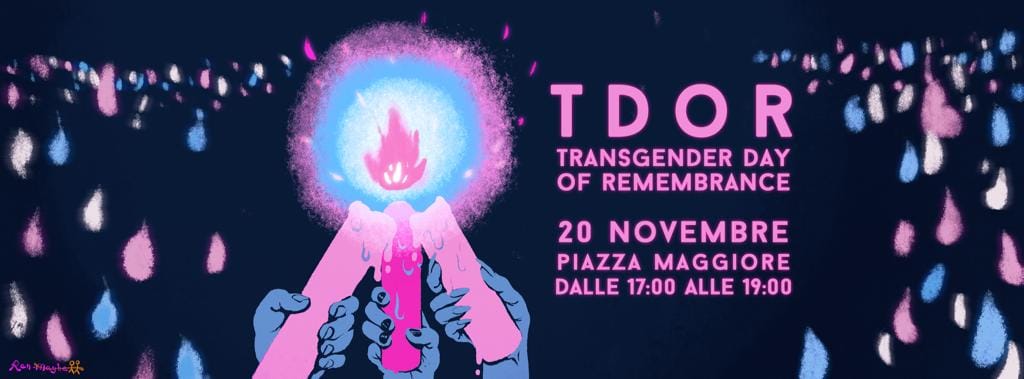 Transgender Day of Remembrance a Bologna. Intervento di Porpora Marcasciano