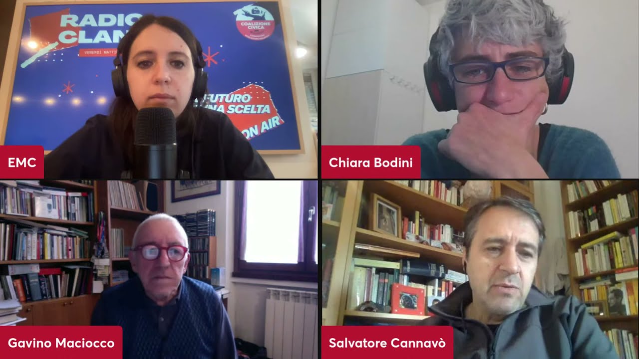 RADIO CLANCY con Chiara Bodini, Salvatore Cannavò, Gavino Maciocco.