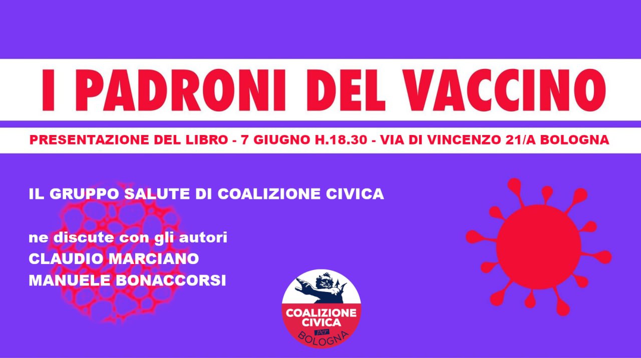 I padroni del vaccino-presentazione del libro.