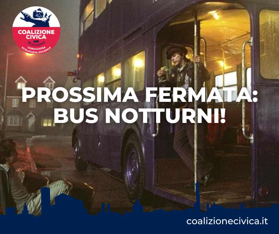 PROSSIMA FERMATA: BUS NOTTURNI!