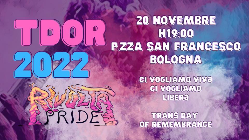 Transgender Day of Remembrance 2022