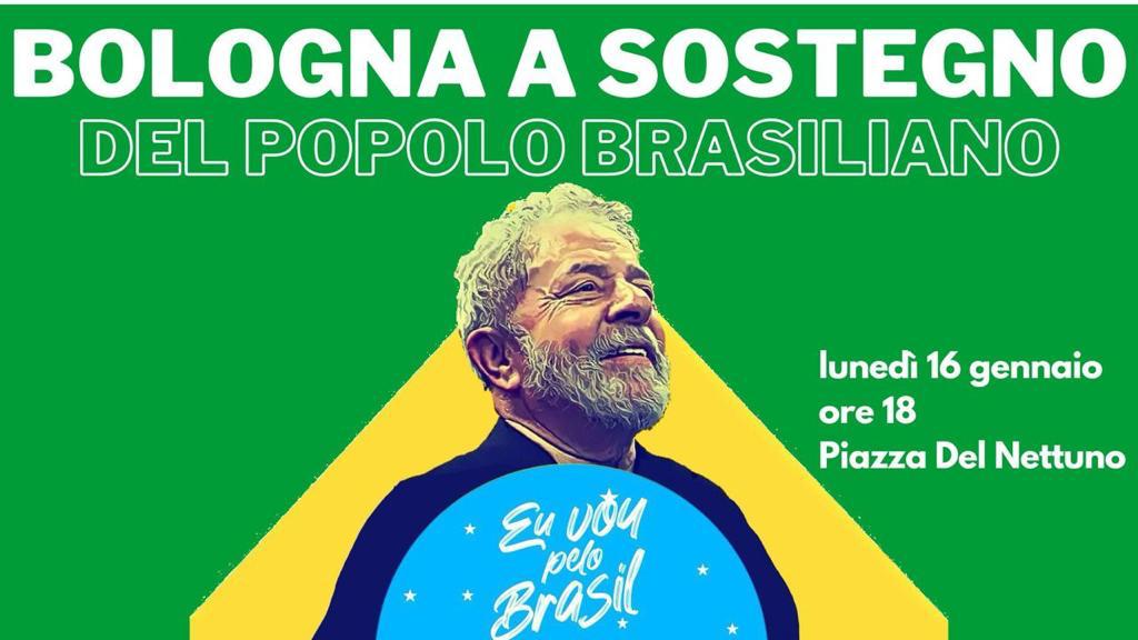 BOLOGNA A SOSTEGNO DEL POPOLO BRASILIANO