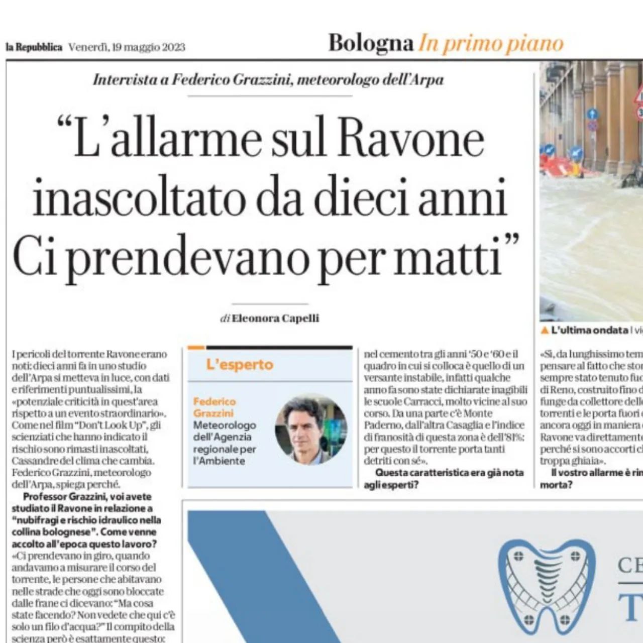 Torrente Ravone: già dieci anni fa erano evidenti i rischi, ora si intervenga per un cambio radicale.