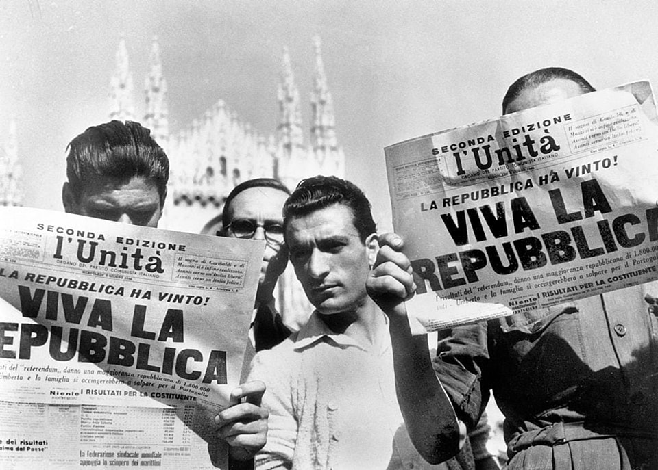 2 giugno: viva la Repubblica antifascista e resistente!