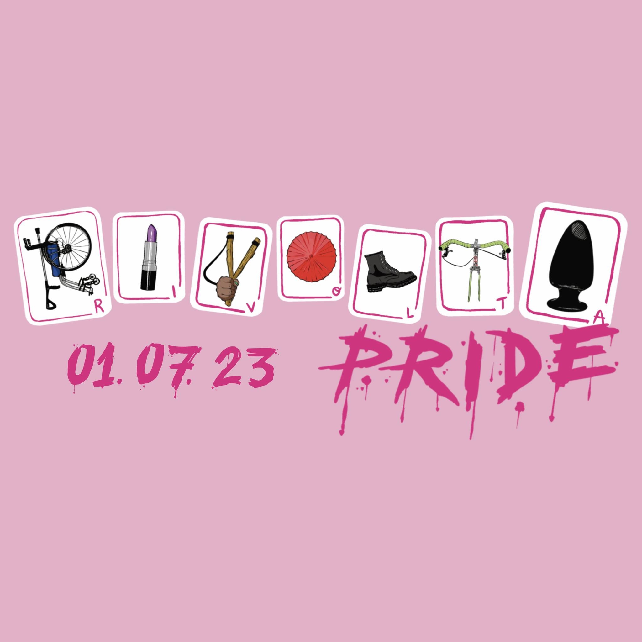 Oggi tuttə in piazza per il RIVOLTA PRIDE!