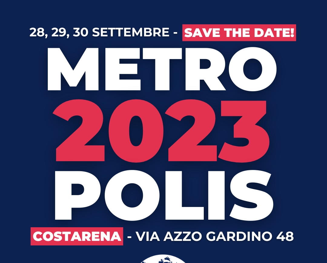 28, 29, 30 settembre: torna Metropolis! – SAVE THE DATE.