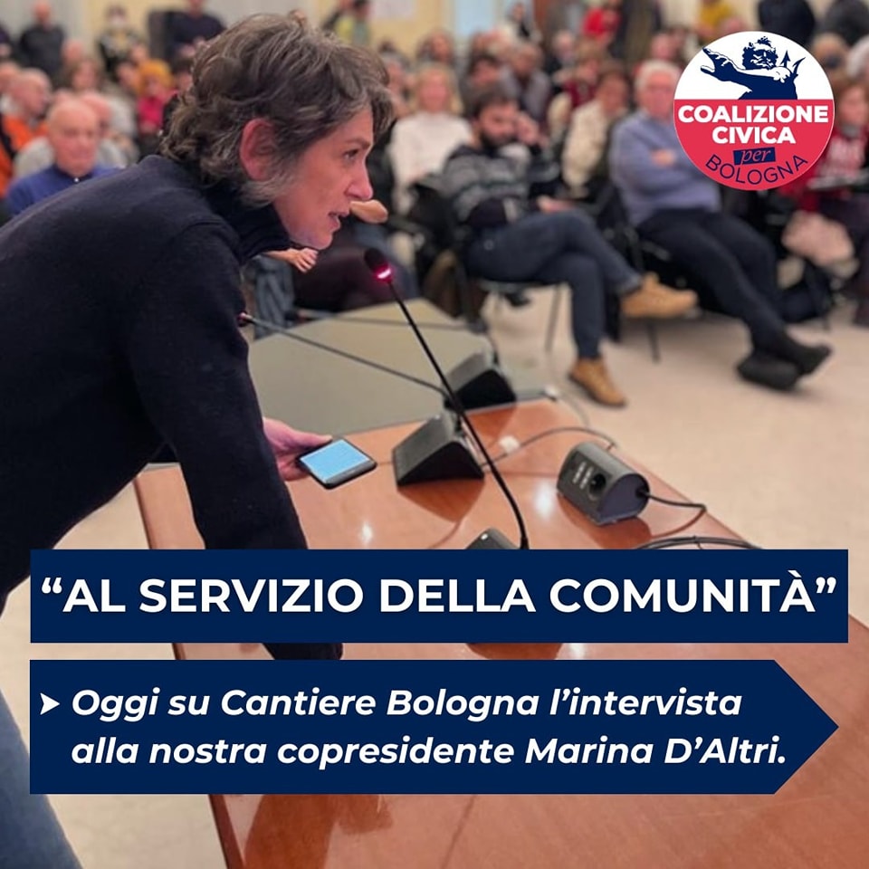 Al servizio della comunità: l’intervista della nostra copresidente Marina D’Altri.