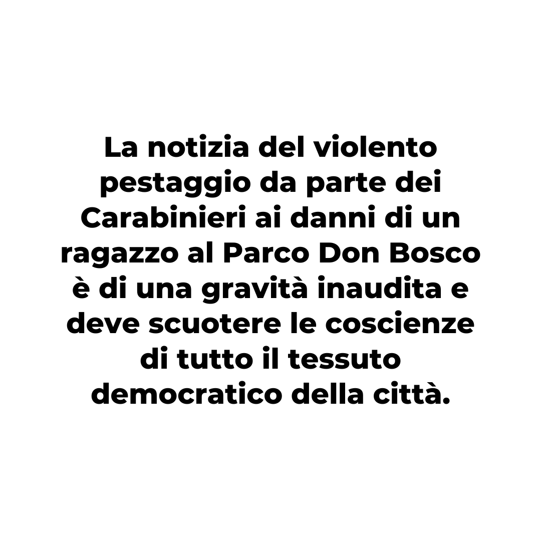 Comunicato su quanto accaduto la notte tra il 4 e il 5 aprile al Don Bosco.