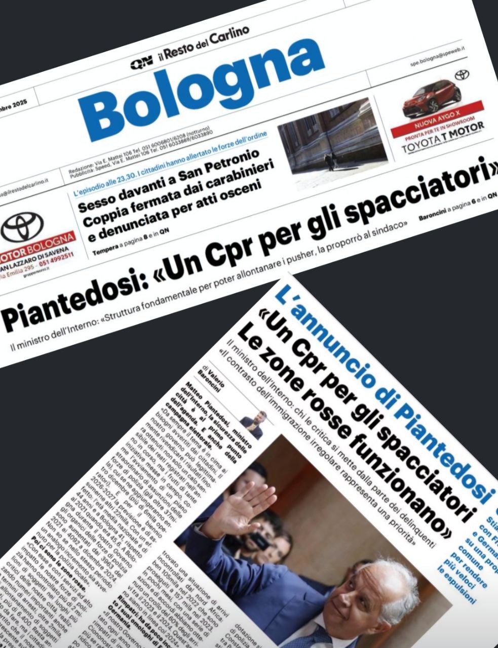 La Bolognina non merita tutto questo.